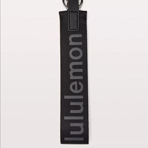 Lululemon never lost keychain